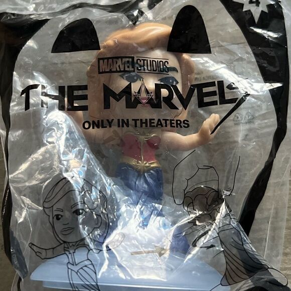 McDonald's Marvel Carol Action Figure - Picture 2 of 3